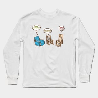 Musical Chairs Long Sleeve T-Shirt